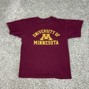 Minnesota Golden Gophers Shirt Mens Medium Red NCAA College University T Tee